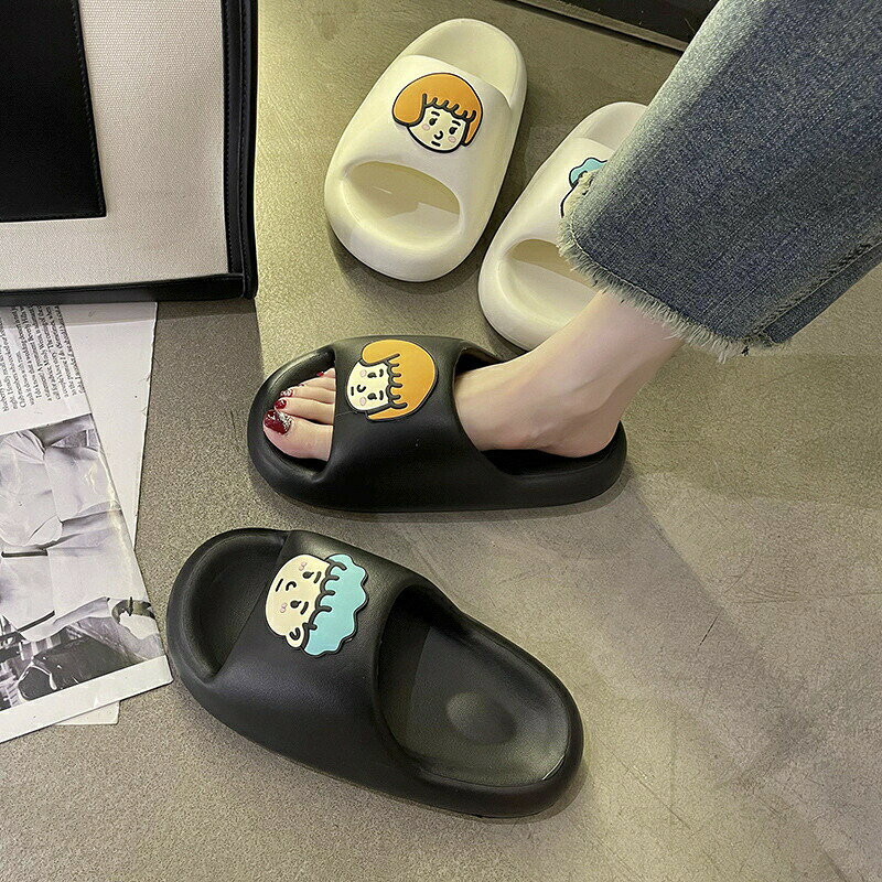 Zapatillas, Verano, Mujer, Hombre, Unisex, Zapatillas de Ducha, Zapatillas de Interior, Sandalias, Gruesas, Zapatos de Interior, Adultos, Sandalias, Zapatillas de Ducha, Zapatos de Interior, EVA, Suaves, Chanclas, Transpirables, Jugar en el Agua, Sandalias de baño, Resistentes a los Olores, Silencio — vista 3