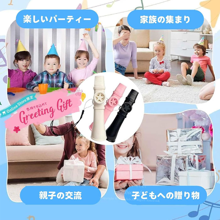 Redland storeのカズー 軽量 ストラップ付 良い音 カズー楽器 音楽玩具 プレイが簡単な マルチカラー パーティー フルートバイオリン 初心者 演奏 音楽玩具 音楽愛好 軽量 ポータブル ホイッスル バンド パーティー伴奏 すべての年齢層 楽器ギフト｜アングル3