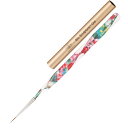 【6/25 当店ポイント10倍!お買い物マラソン開催中】ブラシ ジェルブラシ バイオジェル Bio Sculpture Gel ライナーブラシ#1 レッドフラワー(キャップ付) ゆうパケット アート