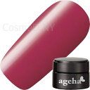 アゲハジェル ageha Gel コスメカラー2.7g 206 インディアンレッド【メール便(ネコポス)対応】【マット レッド/ジェルネイル/カラージェル】