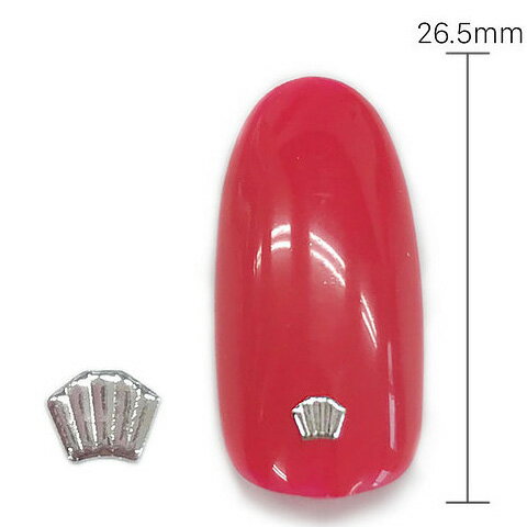 アート スタッズ アニューム ANNUUM スタッズ シェル2-1 シルバー ゆうパケット ジェルネイルパーツ【当店商品3980円（沖縄離島は税込9800円）以上で送料無料】楽天39ショップ