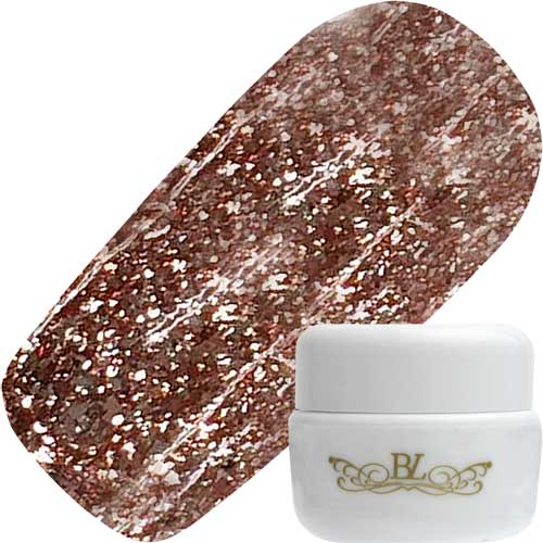 ジェルネイル カラージェル ベラネイル Bellanail カラージェル3ml BL040 ブロンズリーフ ゆうパケット カラージェルネイル グリッター【当店商品3980円（沖縄離島は税込9800円）以上で送料無料】楽天39ショップのサムネイル