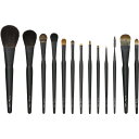 ベースメイク メイクブラシ ブルーシュ b-r-s b-r-s プロフェッショナル用メイクブラシ フルセット(筆13種+ブラシケース)(三角軸) 化粧筆 筆 送...