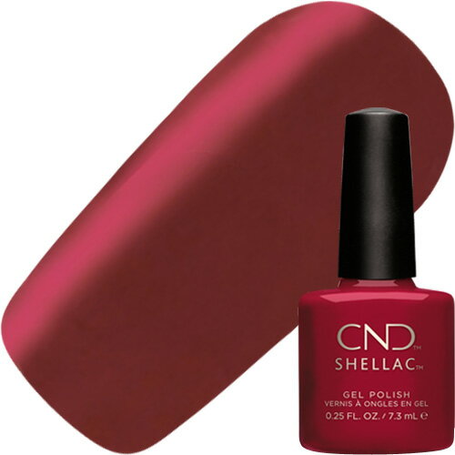 ジェルネイル カラージェル シーエヌディー・CREATIVE ・クリエイティブ CND シェラック カラーコート7.3ml 196 ルージュ ライト マット【当...