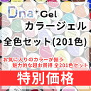 ジェルネイル スターターキット ディーナジェル DnaGel DnaGel全色セット(201色) カラージェル スペースネイル