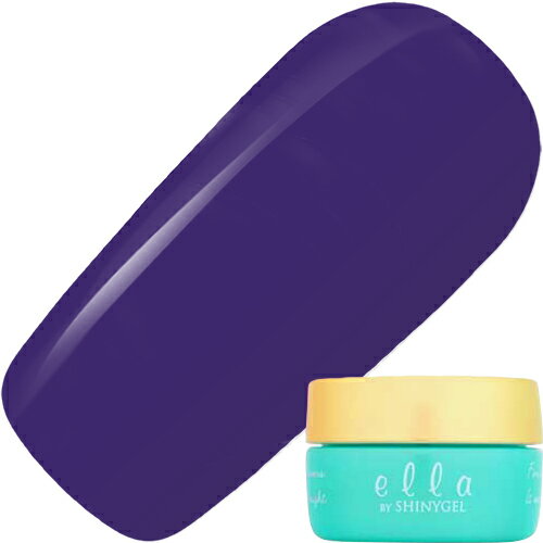Rakuten - ジェルネイル カラージェル エラバイシャイニージェル ella BY SHINYGEL novaシリーズ カラージェル2g 1006 ブルーベリー ゆうパケット マット