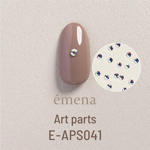 【3/15 当店ポイント10倍】アート ラインストーン エメナ emena アートパーツ プレシオサ オーロラSS7 フラットバックラインストーン(55個) ゆうパケット【当店商品3980円（沖縄離島は税込9800円）以上で送料無料】楽天39ショップ