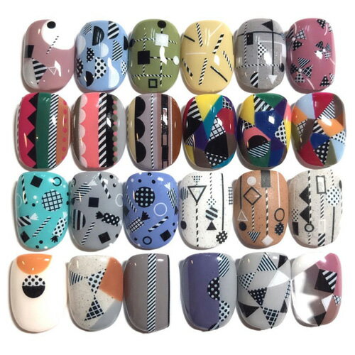 フリッカネイルアート flicka nail art KA.TA.CHI FILM(カタチフィルム)#01【メール便(ネコポス)対応】【フィルム/ジェルネイルパーツ】