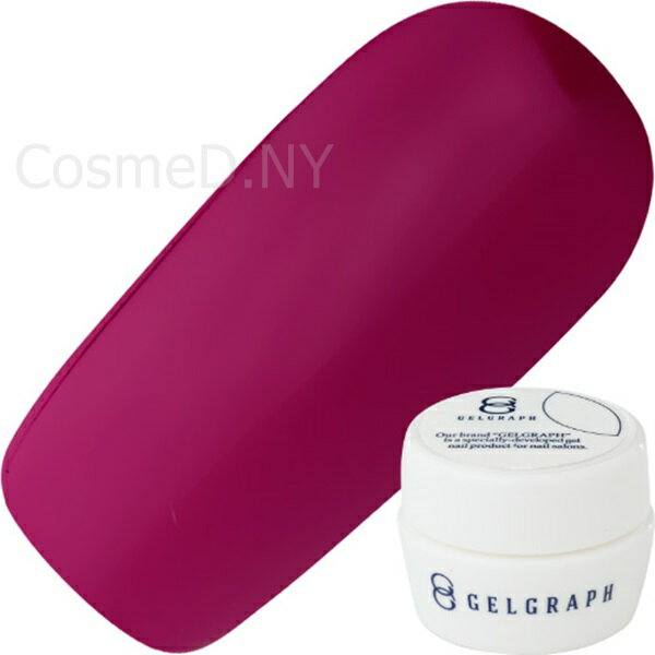 【1/20 当店ポイント10倍!エントリーで最大13倍】ジェルグラフ GELGRAPH カラージェル5g 118M キティー ゆうパケット マット ジェルネイル カラージェル