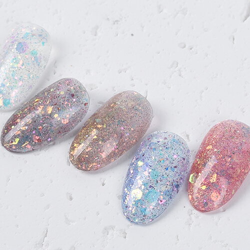 ネイルパーツ　メタルパーツ　スタッズ＆フレーク【LCNM-10】ネイルグッズ ネイル用品 かわいい 簡単 貼るだけ ネイルアート