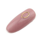 【6/25 当店ポイント10倍!お買い物マラソン開催中】キラネイル Kira Nail Hanakoプロデュース Kyashaオーバル ゴールド 6mm 20個 ゆうパケット フレーム ジェルネイルパーツ ネイルパーツ ジェルネイル ネイルアート ネイル用品 ジェルネイル用品 セルフネイル ネイリスト