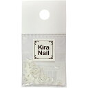 キラネイル Kira Nail 月パール オフホワイト 3×6mm 30個入【ネコポス】【アート/ネイルパーツ】kira nail きらねいる