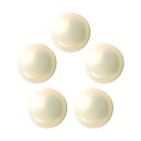 【7/15 当店ポイント10倍】アート パール キラネイル Kira Nail マットパール クォーターカット8mm(5個) オフホワイト ゆうパケット ネイルパーツ ネイルアート ジェルネイル【当店商品3980円(沖縄離島は税込9800円)以上で送料無料】楽天39ショップ