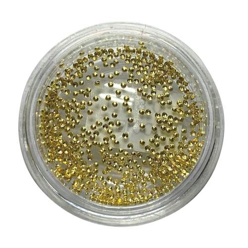 アート スタッズ キラネイル Kira Nail 半球型くりぬきスタッズ 0.8mm ゴールド500個 ゆうパケット ネ..