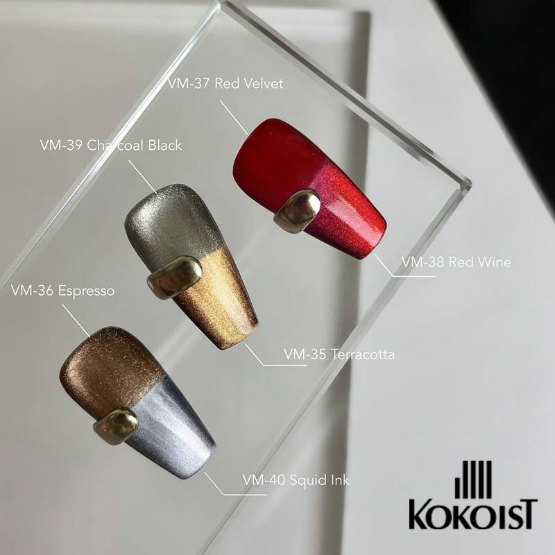 ジェルネイル カラージェル ココイスト KOKOIST ベルベットマグネット10g VM-36 Espresso【当店商品3980円（沖縄離島は税込9800円）以上で送料無料】楽天39ショップ