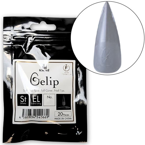 商品名KOKOIST Gelip(ジェリップ) STEL スティレットエキストラロング(2025) No.3 (20P) 【お取り寄せ】カテゴリチップ;フルウェル容量/サイズ20P商品説明定番GelipにNEW SHAPEが新登場！！202...