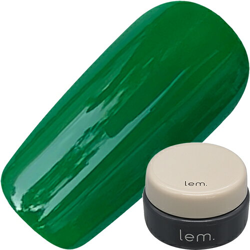 ジェルネイル カラージェル lem. レム カラージェル3g m028 グリーン ゆうパケット