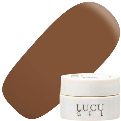 【2/10 当店ポイント10倍!2/10 1:59までお買い物マラソン開催】ジェルネイル カラージェル ルクジェル LUCU GEL カラージェル3.5g S022 カーキブラウン お取り寄せ ゆうパケット ルクジェルカラー シアーカラー