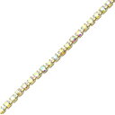 【7/10 当店ポイント10倍!7/11 1:59までお買い物マラソン開催】アート ストーン マティエール MATIERE ゴールドラインストーンチェーン オーロラ 2mm ゆうパケット ネイルパーツ チェーン 天然石【当店商品3980円(沖縄離島は税込9800円)以上で送料無料】楽天39ショップ