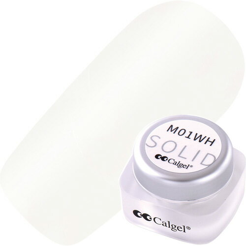 カルジェル Calgel カラーカルジェルプラス2.5g CGM01WH ソリッドホワイト