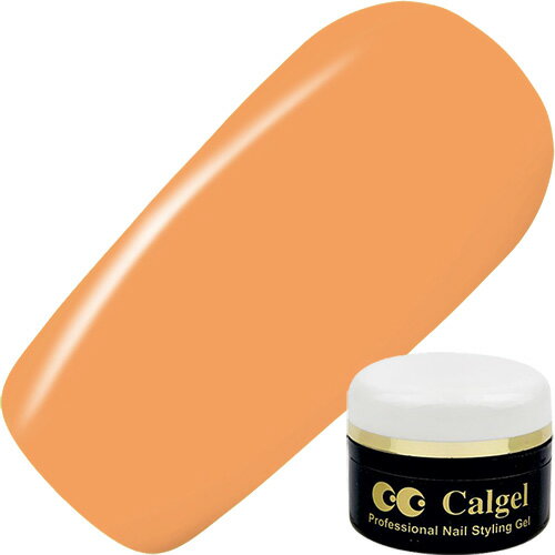 ジェルネイル カラージェル カルジェル Calgel カラージェル4g CGOR04S トロピックオレンジ