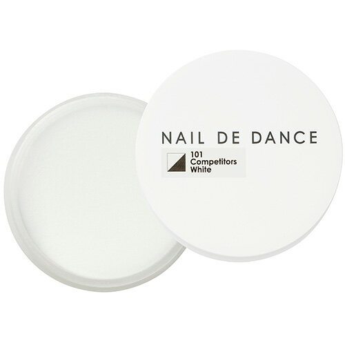 ネイルデダンス Nail de Dance パウダー 101 コンペティターズホワイト 57g【お取り寄せ】【アクリル/パウダー】ねいるでだんす スカルプチュア