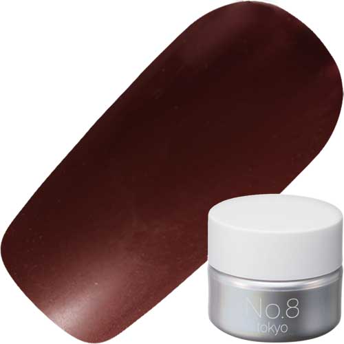 ジェルネイル カラージェル ナンバーエイトトーキョー No.8 tokyo カラージェル4g M114 マットブラウン マット【当店商品3980円（沖縄離島は税込9800円）以上で送料無料】楽天39ショップ