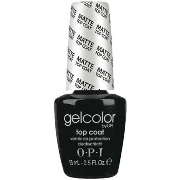 OPI（オーピーアイ）カラージェルバイオーピーアイ　マットトップコート　15ml【お取り寄せ】【ジェルネイル、クリアジェル】【コスメ＆ドラッグNY】