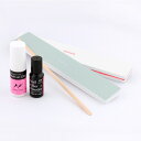 グルー <リペア>爪割れ補修セット ゆうパケット 接着剤 スターターキット ネイルケア 育爪 爪 割れ 補修 亀裂 自爪 強化 検定用品 ネイリスト検定用品【当...