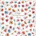 写ネイル Sha Nail Ink Drop Flowers -Natural-/インクドロップフラワーズ ナチュラル【お取り寄せ】【ネコポス】【ネイルシール/フラワー】