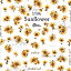 写ネイル Sha Nail 【岡本瑠美】Sunflower/サンフラワー【ネコポス】【アート/ネイルシール】