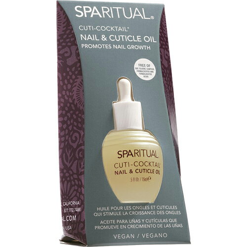 SPARITUAL（スパリチュアル）キューティカクテル　15ml【キューティクルケア、キューティクルリムーバー】【コスメ＆ドラッグNY】0824楽天カード分割