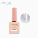 トイズバイアイニティ TOY 039 s×INITY 【クリアマグコレクション】カラージェル7ml TCM01 クリアピンク【カラージェル/ジェルネイル】toys といず あいにてぃ トイズ アイニティ マグネット マグネットネイル