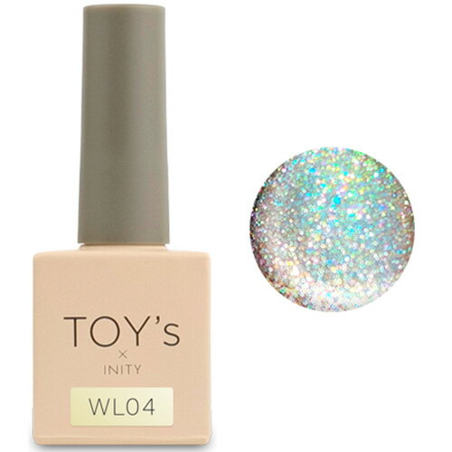 トイズバイアイニティ TOY's×INITY ホワイトライトコレクション カラージェル7ml WL04 ライトゴールド カラージェル ジェルネイル toys といず あいにてぃ トイズ アイニティ マグネット マグネットネイル 2022