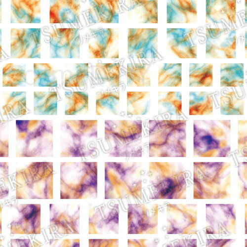 アート ネイルシール ツメキラ TSUMEKIRA rrieeneeプロデュース2 Mosaic Accessory モザイクアクセサリ..