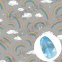 ツメキラ TSUMEKIRA MAIプロデュース Rainbow In The Sky【ゆうパケット】【アート/ネイルシール】tumekira つめきら 爪キラ ねいるしーる レインボウインザスカイ レインボーインザスカイ 雲 くも 虹(4)