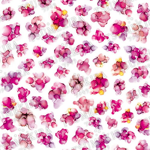 アート ネイルシール ツメキラ TSUMEKIRA インクアート Pink ピンク ゆうパケット【当店商品3980円（沖..