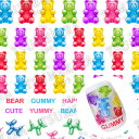 アート ネイルシール ツメキラ TSUMEKIRA MAIプロデュース Colorful Gummy Bear & Balloon Dog ゆうパケット つめきら【当店商品3980円(沖縄離島は税込9800円)以上で送料無料】楽天39ショップ