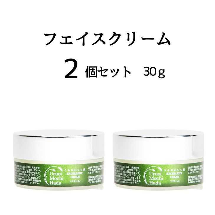 美容クリーム 30g 2個 うるおいもち肌 クリーム シアバター 保湿 美容 フェイスクリーム 保湿クリーム ..
