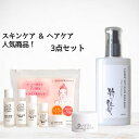 【お試し】 洗い流さないトリートメント 100ml スキンケアセット 洗顔クリーム 10g 7点 トラベルセット セット スキンケア ヘアケア 化粧水 乳液 美容液 クリーム クレンジング 洗顔 ヘアミルク コスメ ミニサイズ 旅行 メール便送料無料