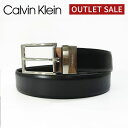 【訳あり品・アウトレット】ベルト 11CK01XZ25 メンズ ブランド カルバンクライン ベルト Calvin Klein メンズベルト【リバーシブル・サイズ...
