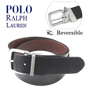 ベルト メンズ ブランド ポロ　ラルフローレン【POLO RALPH LAUREN】　ベルトメンズベルト リバーシブル（ブラック/ブラウン）　1940(9514)【送料無料】【ギフト・お誕生日・プレゼント・本革】