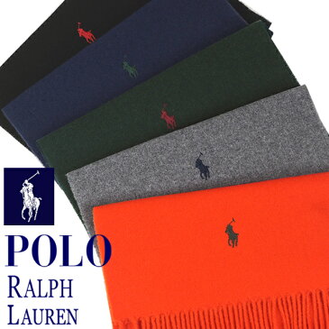 ポロ　ラルフローレン　マフラー【POLO RALPH LAUREN】PC0476 レディース メンズ ブランド　マフラー/ストール/ブランドマフラー/ウール/ワンポイントクリスマス/ラッピング/プレゼント/ギフト　送料無料