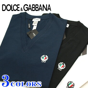 ドルチェ＆ガッバーナ　Tシャツ 半袖　Vネック【DOLCE&GABBANA・ブランド Tシャツ】N8A05J O0020【送料無料】