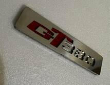 REDSTAGE 汎用 オリジナル 鏡面ステンレス エンブレム 素地 小 アクセサリー ロゴ カラー GT380 ロゴエンブレム レッドステージ