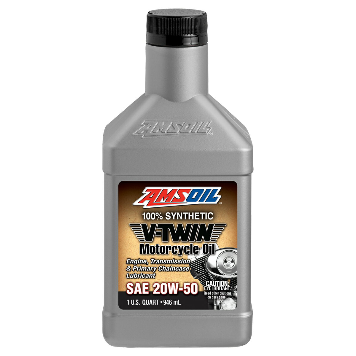 Rakuten - 【正規輸入商品】AMSOIL　VTWIN　20W50（VTWIN　MotorCycle OIl）　 1qt ボトル