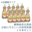 ＼マラソン★4/27(土)9:59まで10％オフクーポン・2倍Pアップ！／洗い液60　600ml（台所用洗剤） 10本セット 送料無料 自然派 ヤシ油由来 ニオイなし 快い洗い心地 手荒れ防止 SDGs ,