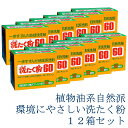 \本日 楽天ご愛顧感謝デー★10倍ポイントアップ中!/洗たく粉60 900g 12箱セット 送料無料 植物系自然派 エコロジー洗剤 洗濯 洗濯粉 粉末洗剤 敏感肌 ヤシ油 重曹 炭酸ソーダ 環境保護 気候変動 手荒れ対策 SDGs ,