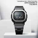 ＼本日ワンダフルデー限定★お得なクーポン・5倍Pアップ！／カシオ Gショック CASIO G-SHOCK タフソーラー フルメタル マルチフィニッシュドブラック 電波時計 デジタル 腕時計 メンズ スマートフォンリンク GMW-B5000MB-1JF ,