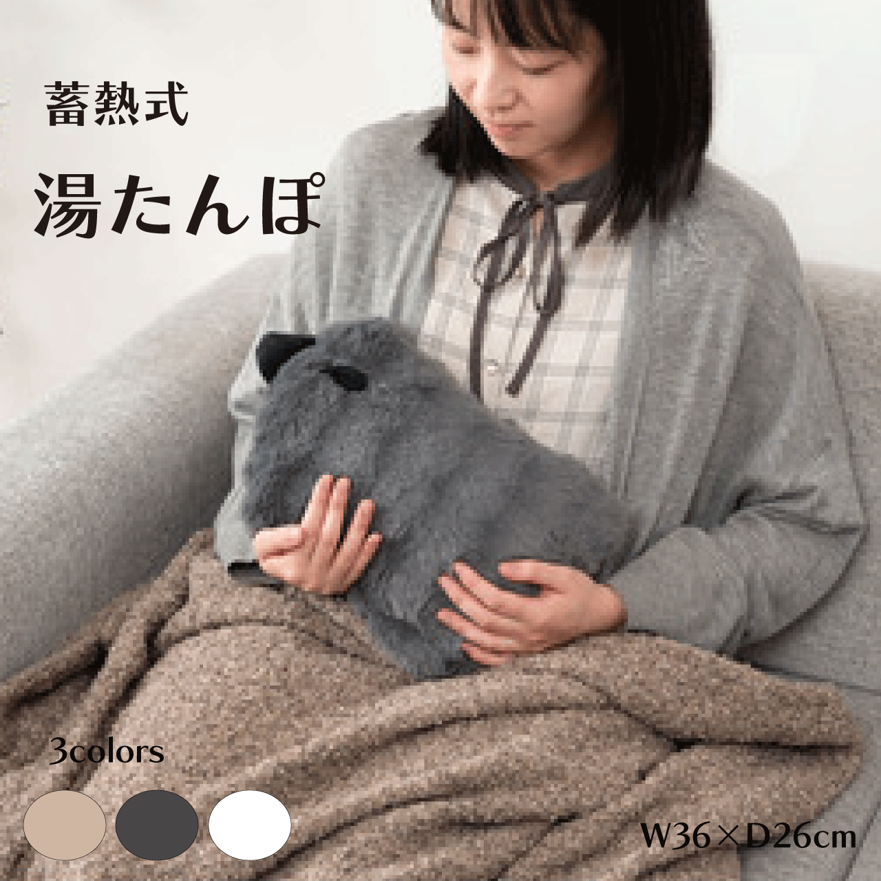 ＼SSアフターセールクーポン★6/12(木)23:59まで5％OFF！／蓄熱式湯たんぽ 3カラー ベ